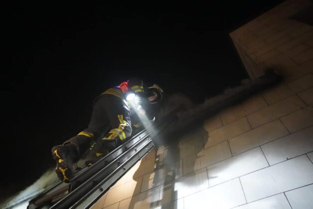 Пожар в Киев