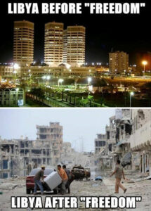 Либия преди и след войната