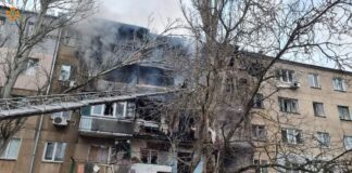 Разрушения в Николаев