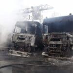 Евакуация в Ирпин. Снимка: ДСНС України, Facebook