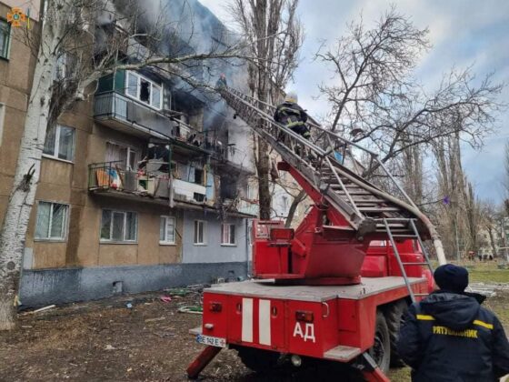 Разрушения в Николаевска област