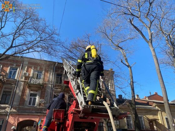 Пожар в Одеса