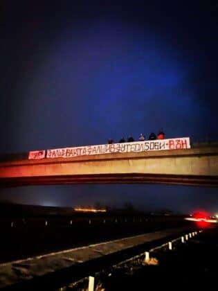 Протест срещу БФС