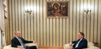 Румен Радев и Оливер Вархеи