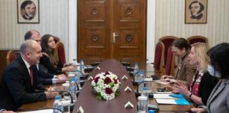 Работна среща в Президентството