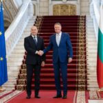 Румен Радев и Клаус Йоханис