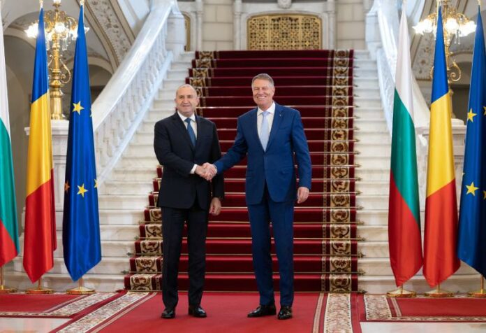 Румен Радев и Клаус Йоханис