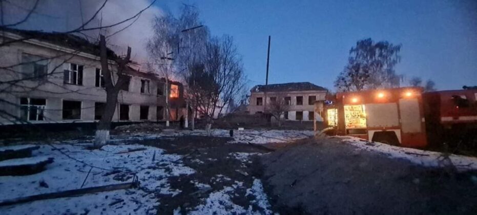 Разрушения в Харковска област