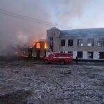 Разрушения в Харковска област