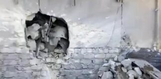 Разрушения в Украйна