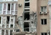 Разрушения в Украйна