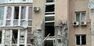 Разрушения в Украйна