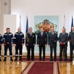 Румен Радев и огнеборците