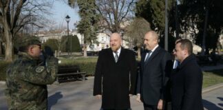 Румен Радев на посещение в Русе