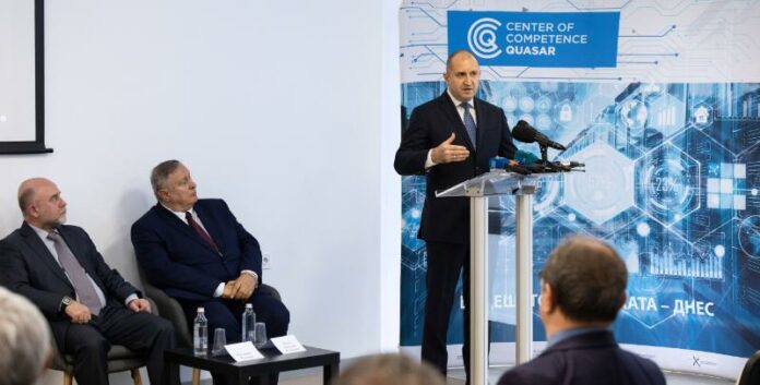 Румен Радев в БАН