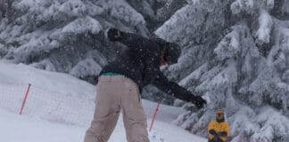 Сноубордист