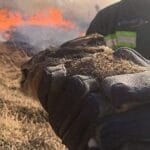 Спасено зайче