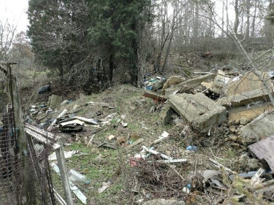 Част от строителните отпадъци