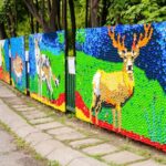 Мозайка от капачки