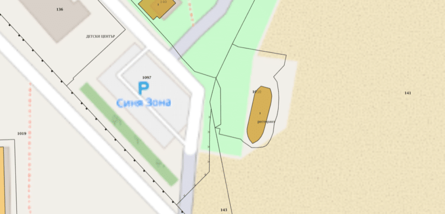 Теренът в Морската градина