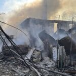 Унищожени сгради в Украйна