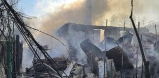 Унищожени сгради в Украйна