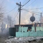 Унищожени сгради в Украйна