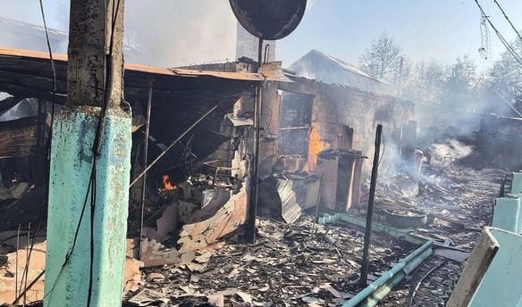 В опустошения източен украински град Торецк времето за всички които