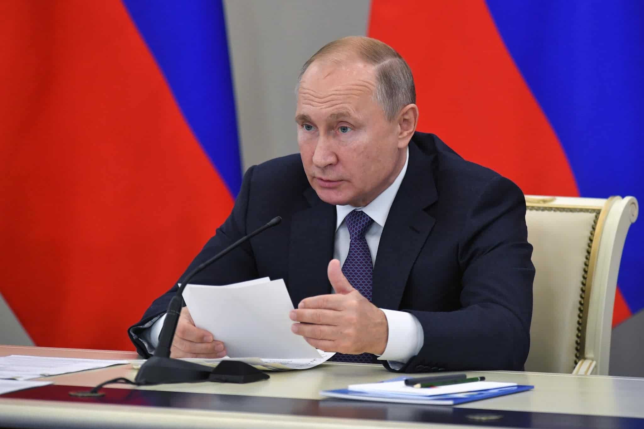 Днес руският президент Владимир Путин обвини западните страни в разпалването
