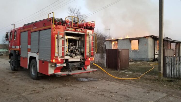 Разрушения в Житомирска област