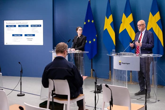 Днес шведското правителство обяви 16 ия си пакет военна помощ