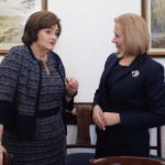 Чери Блеър и Надежда Йорданова