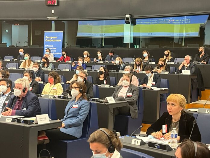 Диана Ковачева в Страсбург