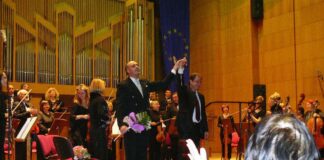 композитор Димитър Киров и диригент Григор Паликаров