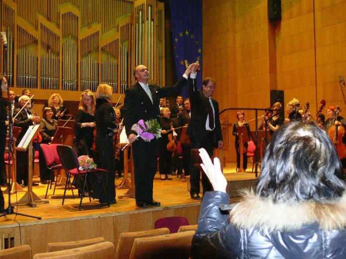 композитор Димитър Киров и диригент Григор Паликаров