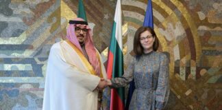 Фейсал бин Фадел Алибрахим и Теодора Генчовска