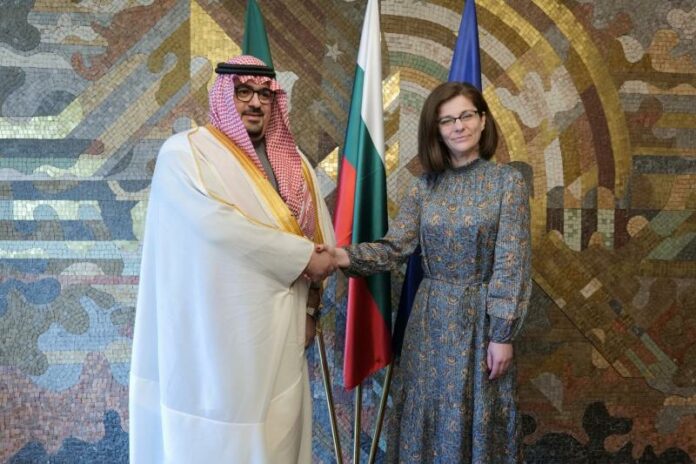 Фейсал бин Фадел Алибрахим и Теодора Генчовска