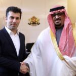 Кирил Петков и Фейсал бин Фадел Алибрахим