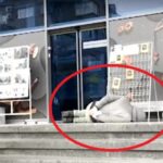 Легнал с вързани ръце мъж в София