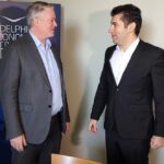 (от ляво надясно) Матис Корман и Кирил Петров