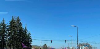 Протест, пътни строители