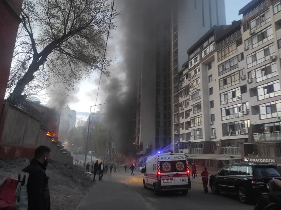 Столицата на Украйна Киев беше подложена на нова атака след