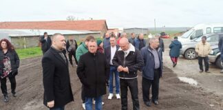 Посещение на земеделския министър д-р Иван Иванов в Карнобат