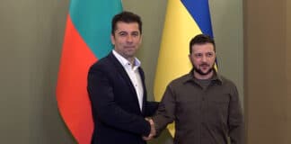 Премиер Кирил Петков и президент Володимир Зеленски