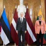 Премиерите на Литва, Латвия и Естония