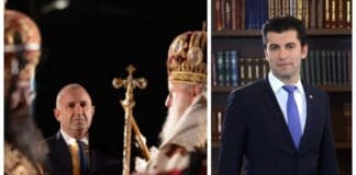 Президент Румен Радев и премиер Кирил Петков