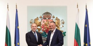 Румен Радев и Ханс-Петер Доскоцил