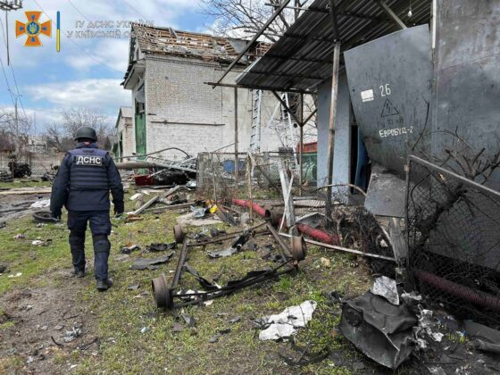 Разрушения в Буча