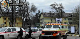 Разрушения в Буча