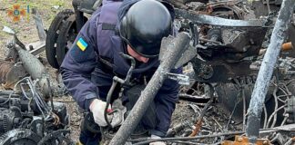 Разрушения в Буча